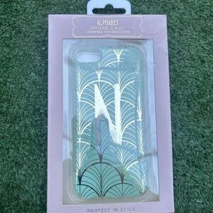 Phone Case - Mint and Gold